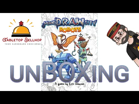 Unboxing MonsDRAWsity Robots Expansion, 50 new cards and a new way to play MonsDRAWsity
