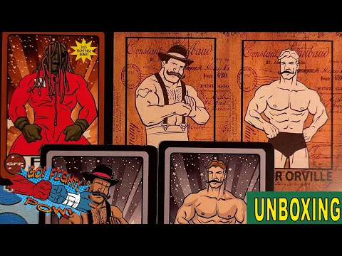 Unboxing new Go.FIght.POW! Fight Pass Cards & Gameplay! 117 #gaming #tabletop #rpg #wrestling