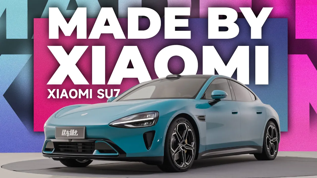 This is an EV made by a smartphone company! Xiaomi SU7 First Look