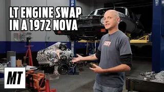 LT Engine Install in the '72 Chevy Nova – Pt. 2 | Car Craft TV | MotorTrend