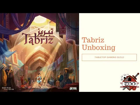 Tabriz Board Game Unboxing