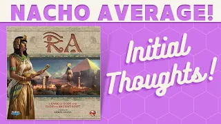 RA - First Impressions!