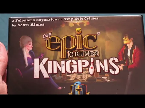 Unboxing Kingpins (Tiny Epic Crimes Expansion)