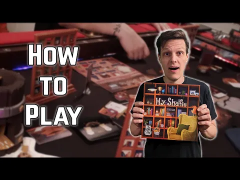 Learn how to fill your shelves with cats and trophies in My Shelfie (How to Play Board Games)