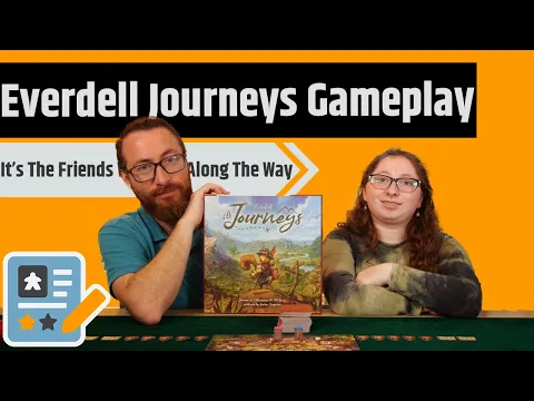 Everdell Journeys Gameplay - We're Going On A Trip!