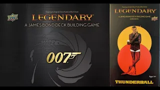 Dad vs Daughter - Legendary: A James Bond Deckbuilding Game - Thunderball