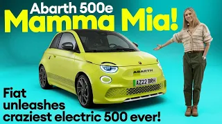ABARTH 500e - Fiat unleashes its INSANE pocket rocket / Electrifying