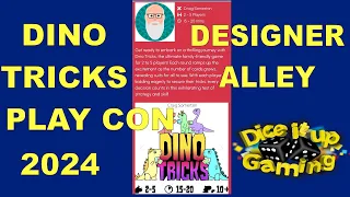 Dino Tricks playthrough and interview at Playcon 2024