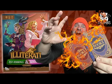 Illiterati Gets a Boss Battle! | Board Game Expansion Overview