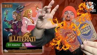 Illiterati Gets a Boss Battle! | Board Game Expansion Overview