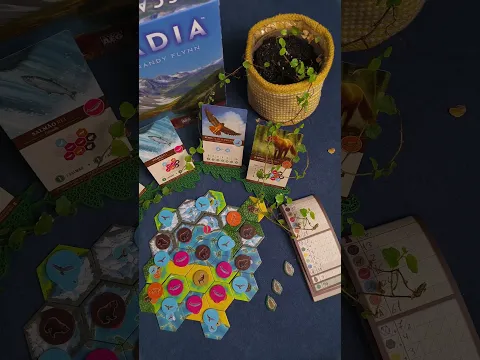 Cascadia Board Game Showcase #cascadiaboardgame #flatoutgames #boardgames #tabletopgaming