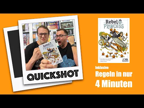 #Quickshot - Rebell Princess (Wonderbow Games 2024) | Cooles Stichspiel mit Kniff