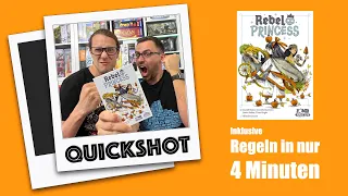#Quickshot - Rebell Princess (Wonderbow Games 2024) | Cooles Stichspiel mit Kniff