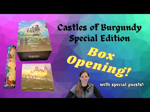 Castles of Burgundy Special Edition Box Opening
