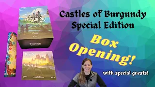 Castles of Burgundy Special Edition Box Opening