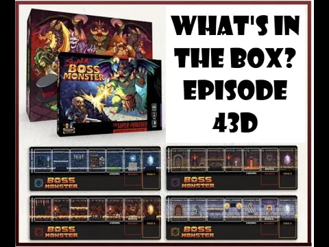 What's In the box? Ep43d Super Boss Monster Kickstarter +10th Big Box Unboxing