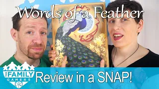 Words of a Feather - review in a SNAP!