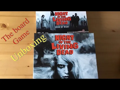 NIGHT OF THE LIVING DEAD - BOARD GAME UNBOXING. This is the new Zombicide game from 2020.