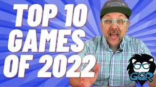 Top 10 Board Games of 2022 from Grant's Game Recs