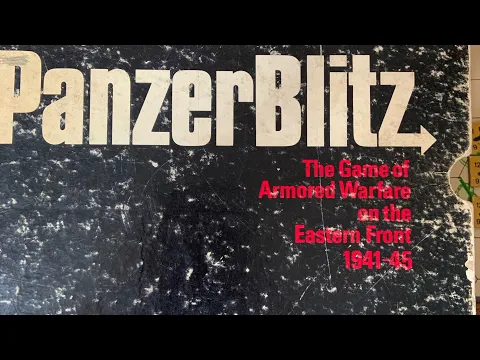 PanzerBlitz Unboxing & Situation 10 gameplay