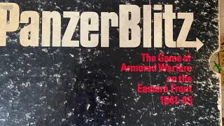 PanzerBlitz Unboxing & Situation 10 gameplay