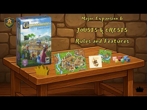Carcassonne: Jousts & Crests - Rules & Features