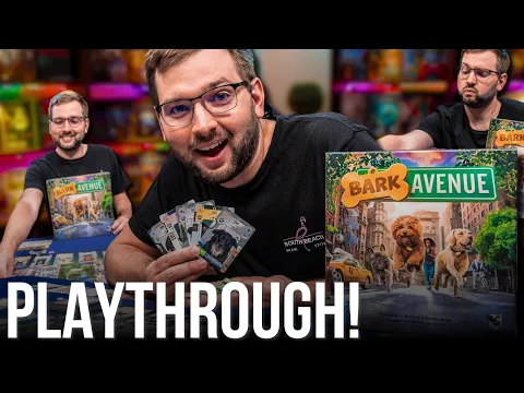 Were Quitting Board Games to Walk Dogs! Bark Avenue Board Game Playthrough!