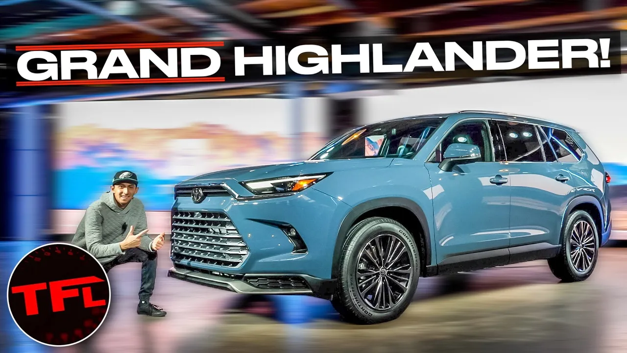 Hands On DEBUT: The 2024 GRAND Highlander is Toyota's Biggest and Most Powerful Crossover Ever!