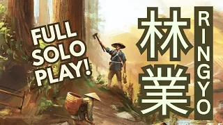 Ringyō | Solo Board Game Overview and Full Playthrough (Sponsored Video)