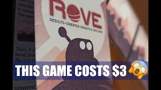 SOLO Board Game Review: ROVE (Results-Oriented Versatile Explorer)
