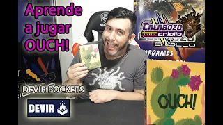 🌵💮🌵Conociendo Devir Pocket: OUCH! 🌵🌸🌵