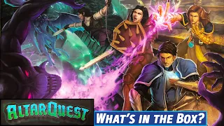 ALTAR QUEST Core Box Unboxing - Published by BLACKLIST GAMES