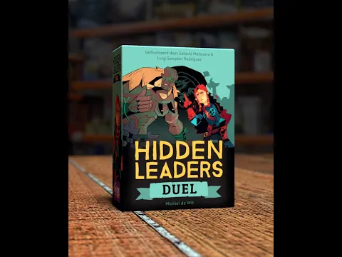 Cinematic 3D reveal of Dutch Hidden Leaders Duel box