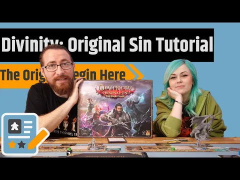 Divinity: Original Sin - The Board Game - Playing Through The Tutorial