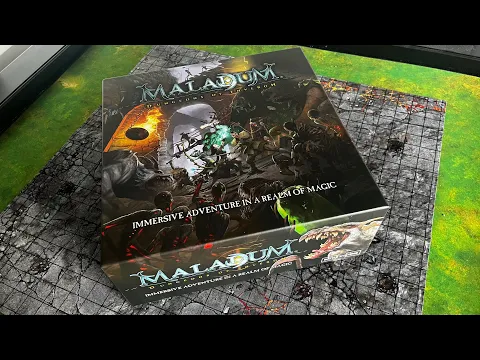 Unboxing Maladum: Dungeons of Enveron
