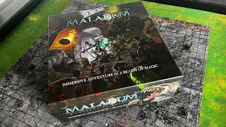 Unboxing Maladum: Dungeons of Enveron