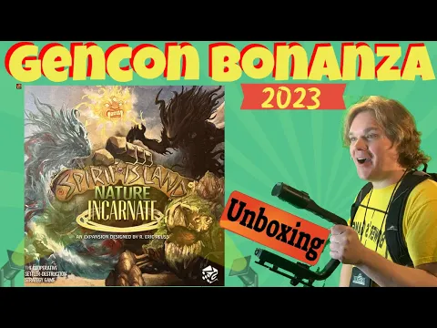 Spirit Island: Nature Incarnate Hot Game Unboxing At Gen Con 2023