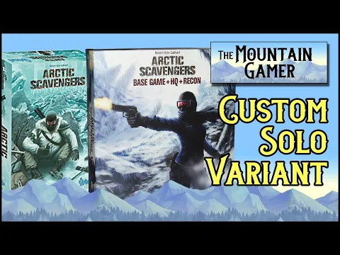 Unofficial Solo Variant Playthrough Arctic Scavengers【ツ】Deck builder, Similar to Dominion