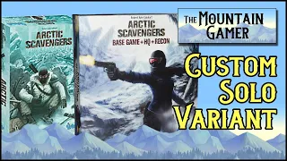 Unofficial Solo Variant Playthrough ➤ Arctic Scavengers【ツ】Deck builder, Similar to Dominion