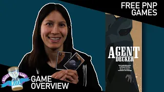 Agent Decker Overview | Free PnP Games