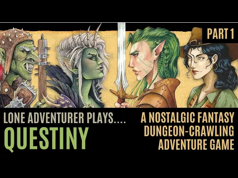 Questiny | A nostalgic fantasy dungeon-crawling adventure game | Part 1
