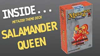 Inside…MetaZoo Cryptid Nation Theme Deck - Salamander Queen (4K 60fps)