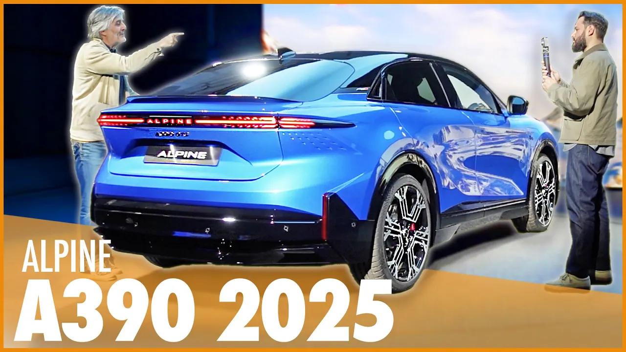 Découvrez L'ALPINE A390 🏁 Une A110 en costume !