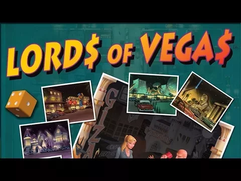 Lords of Vegas - Full Board Game Play Through
