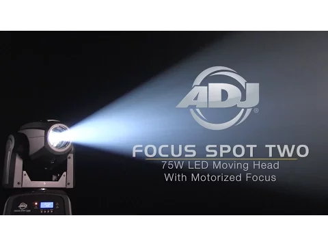 Product video thumbnail for ADJ American DJ Focus Spot Two 4-Pack with DMX Controller