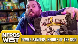 Power Rangers: Heroes of the Grid | Board Game Playthrough and Review