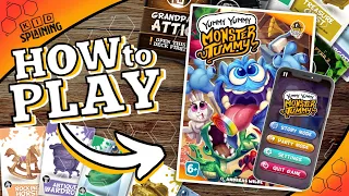 Monsters Love to Eat Colorful Stuff!! | How to Play Yummy Yummy Monster Tummy