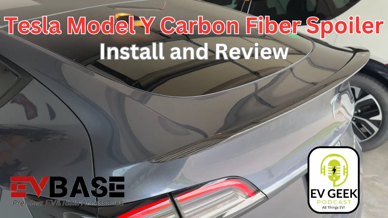 Model Y Rear End Makeover: The Power of a Spoiler!