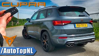 CUPRA Ateca 2.0 TSI 300HP 4Drive POV Review on AUTOBAHN & ROAD by AutoTopNL