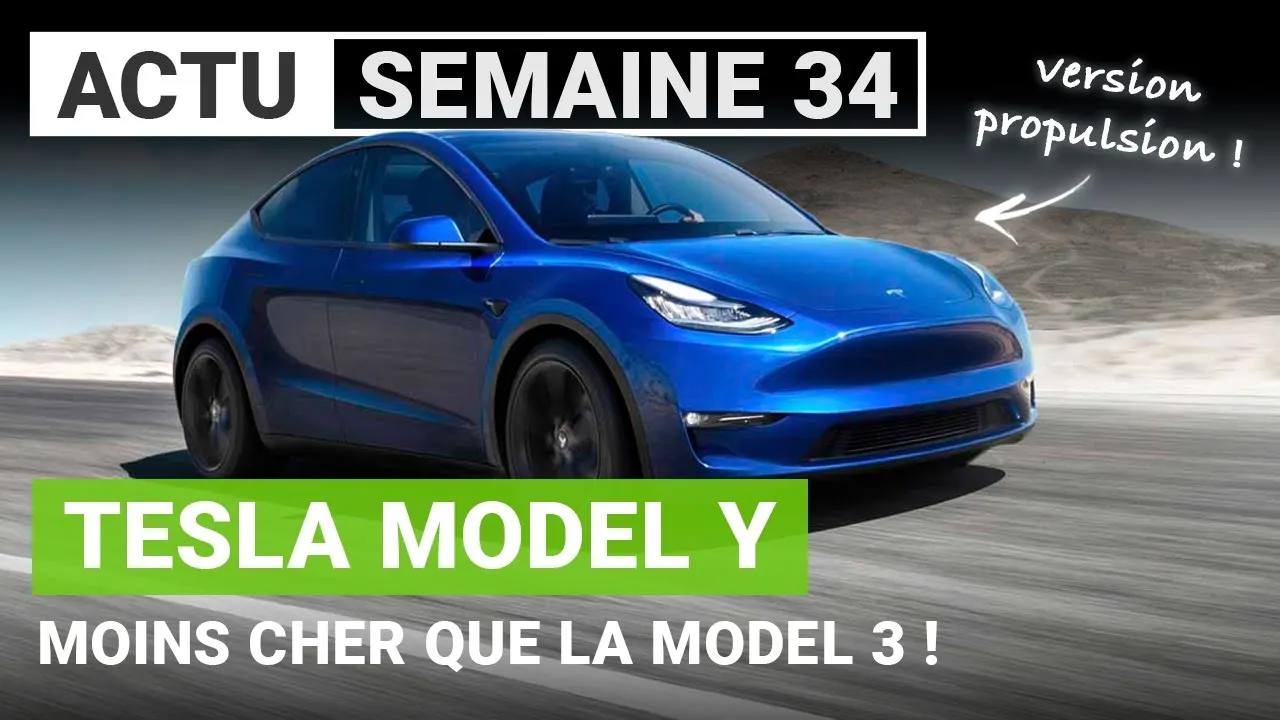 Le Tesla Model Y s'affiche à prix fou !